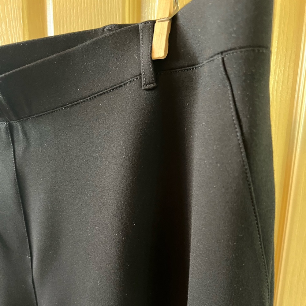 Betabrand Boot-Cut Classic Dress Pant Yoga Pants Black Size 2x(16-18) - Picture 7 of 13